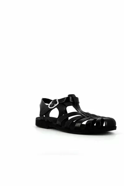 SUN NOIR - ZWARTE DAMES SANDALEN