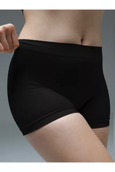 Moncorno Modellierender Boxer, Po-formend, Nahtlose, Unsichtbare Unterhose, Schwarze Farbe