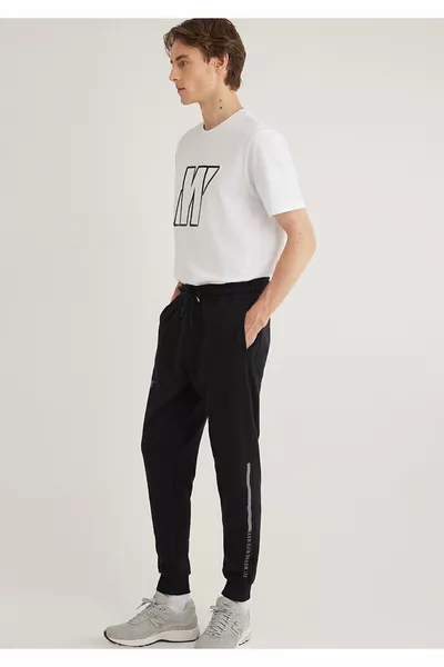 Pantaloni da tuta neri con dettagli riflettenti Pro 