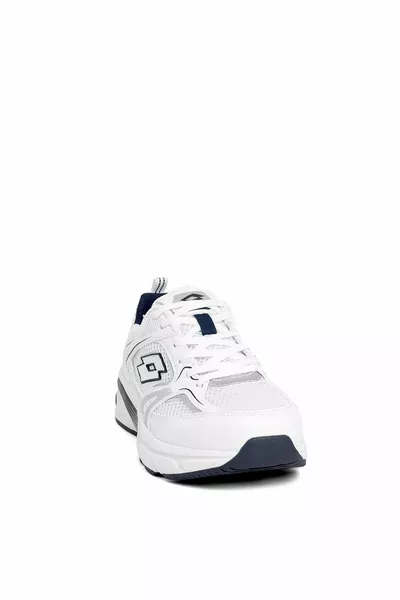  أثينا حذاء جري رجالي أبيض - أزرق كحلي