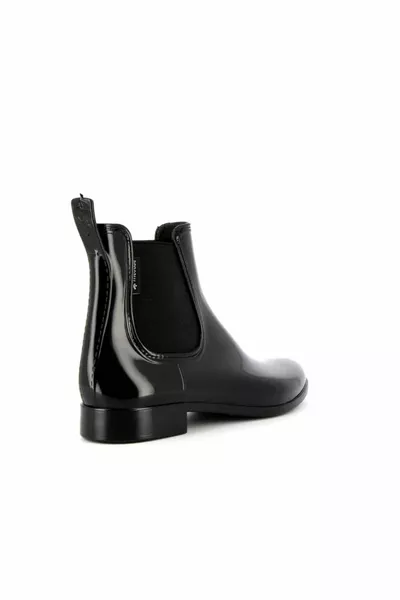 JAPLOU NOIR/ NOIR - WOMEN'S RAIN BOOTS