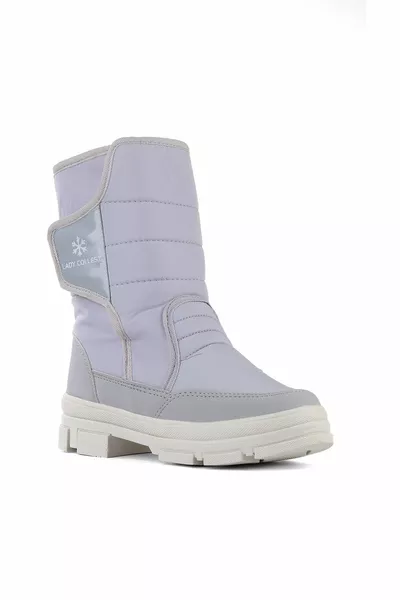 الباردة الفيلكرو الفراء للجنسين أحذية الثلج