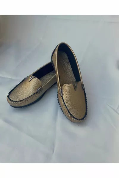 نسائي باليه مسطح أنيق كاجوال أحذية عارضة وحيد أسود ، طابا ، بيج ، دوري ذهبي