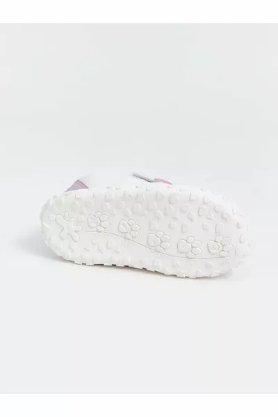 LCW الأبيض الفيلكرو طفلة الخطوة الأولى أحذية