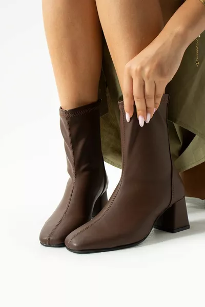 نسائي الكعب العالي كاجوال ارتداء أحذية مطاطية