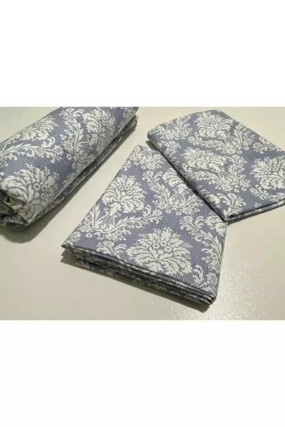 Ластичен чаршаф от плат + калъфка с капак (дълбочина на ъгъла  см) за легла с матрак с протектор Нов сезон***