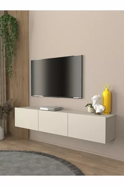 Pergamon TV unit & Coffee Table, cm Sandstone