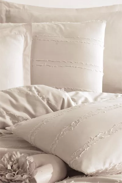 Комплект постельного белья с бахромой двойной % хлопок Avola