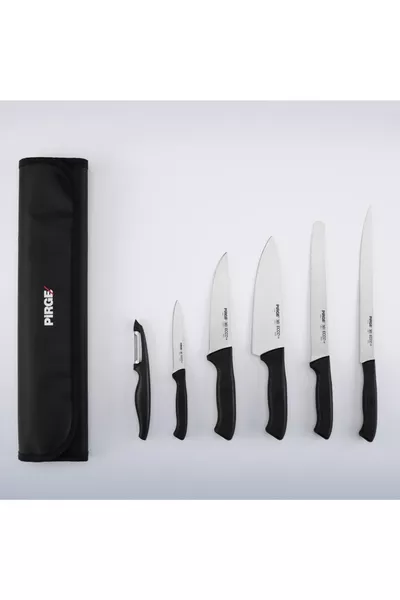 Комплект ножове Ecco Şef с 6 броя и калъф