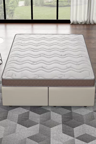 Full Orthopedic Bamboo Azalea Bed, Breathable Knitted Fabric, Available in Size Options