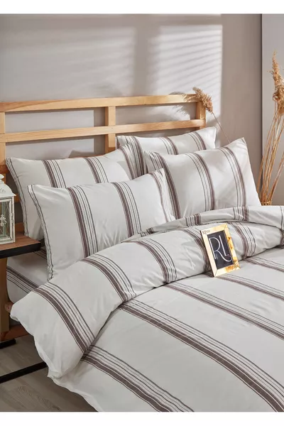 Double-Sided Double Bed Sheet and Duvet Cover Set