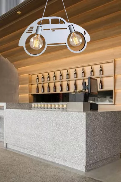 ثريا معلقة ووسوس عصرية رستيك فاخرة زخرفية قديمة لمبة لغرفة الشباب والأطفال