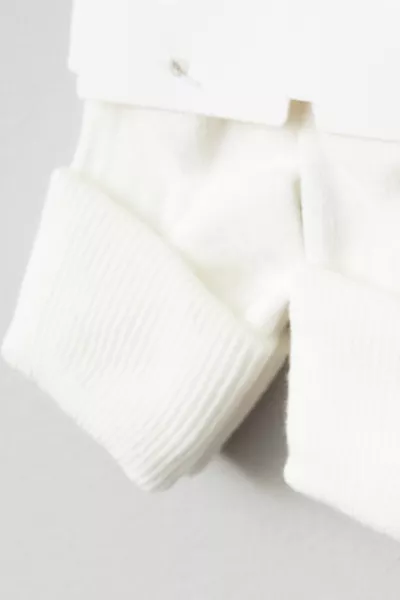 3 Paar Baby-Socken aus Baumwolle mit Umschlag