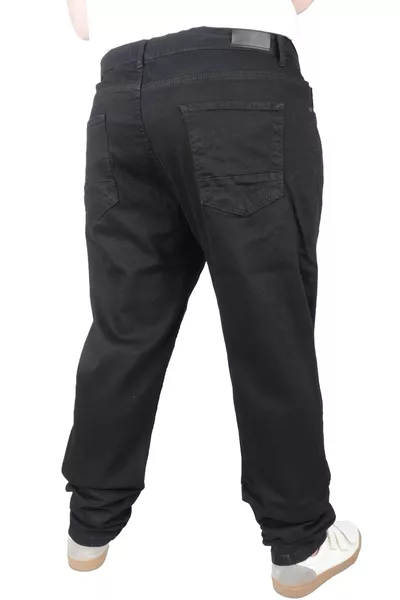 Mode XL Plus Size Men's Pants Jeans Black 