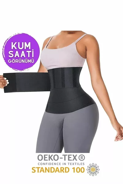 Corset Taille Sablier 4 en 1 Amincissant, Brûle-Graisses et Raffermissant pour la Taille