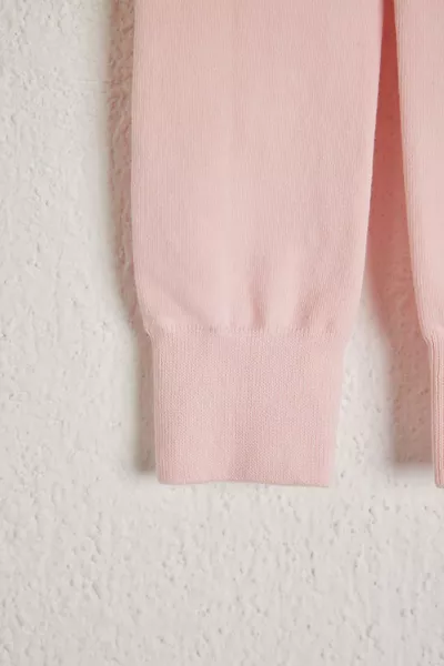 Kinderleggings mit Gummidetail in Rosa