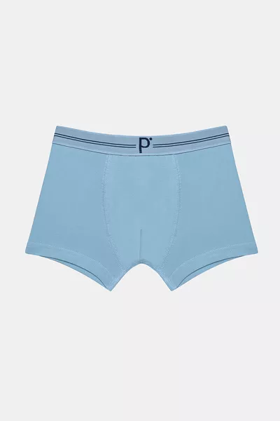 طقم بوكسر أولاد بثلاثة ألوان زرقاء