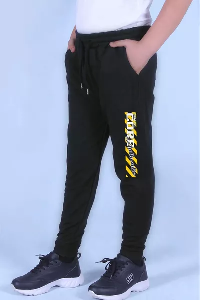 Pantaloni da tuta da ragazzo con tasche doppie, stampa Core-Or-Strong-Dynamic-Original, confezione da 5