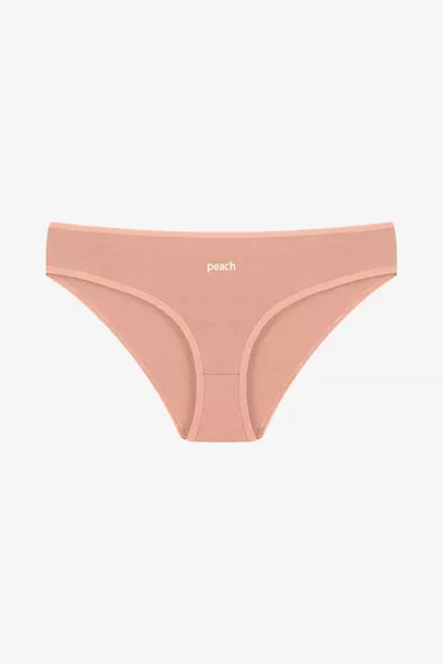 Dames 3-delige katoenen basic slip