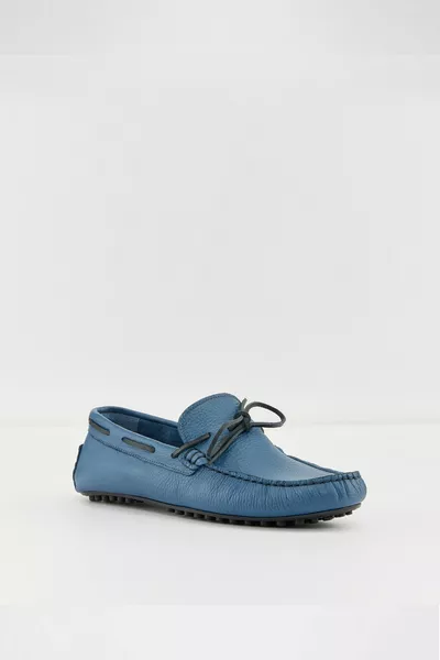 CAVA-TR - حذاء لوفر للرجال باللون الأزرق الداكن