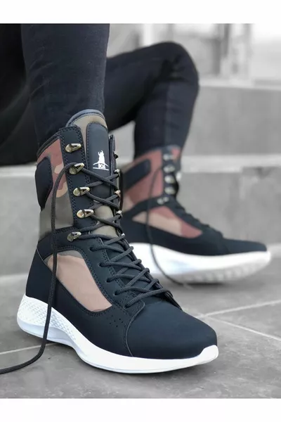 Черные камуфляжные боксерские боксеры на шнуровке унисекс спортивные почтовые сапоги 