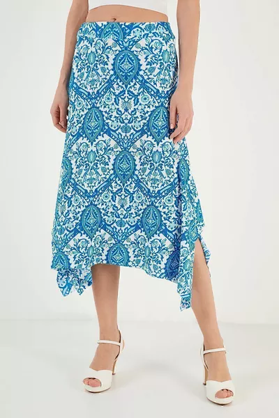 Gonna midi slim fit fantasia