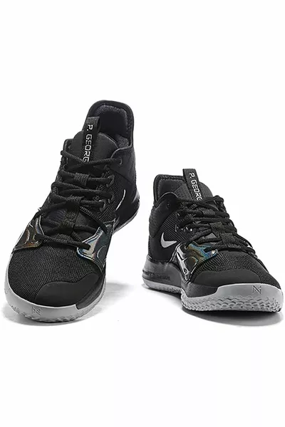 PG 3 Nero Scarpe da Basket Uomo 