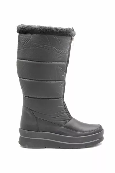 k الفراء سميكة وحيد النسيج أحذية الثلج طويلة الطول