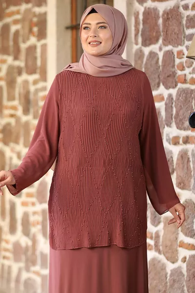 Asil مساء اللباس القرفة