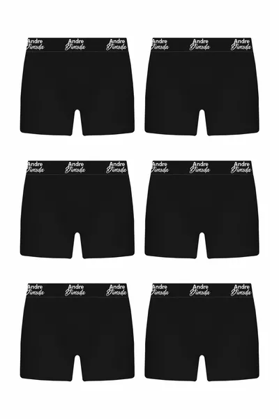 بوكسر 6 حزم رجال 1. الصف النسيج قسط حزمة تصميم خاص. عادي ليكرا بوكسر السراويل المهر هدية