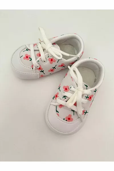 حذاء منزلي وجوارب منزلية بنعل ناعم بنقشة الأزهار