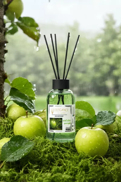 Green Apple Reed Diffuser with Bamboo Sticks  ml