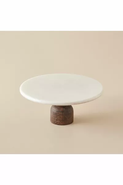 Olmo Marble Cake Stand Natural ( CM)