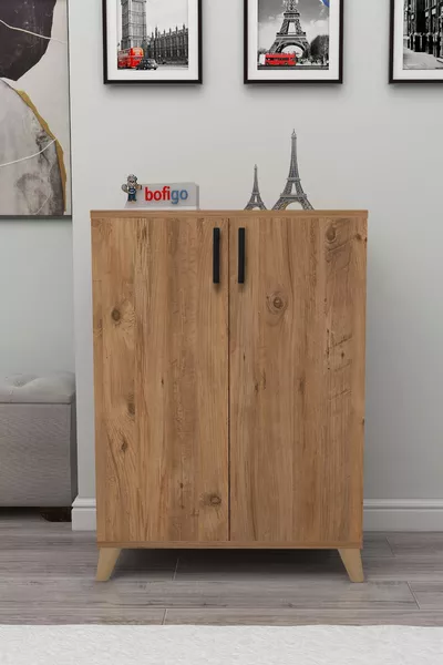 خزانة متعددة الأغراض بأربعة رفوف خزانة مطبخ متعددة الاستخدامات خزانة حمام سيرين تشام