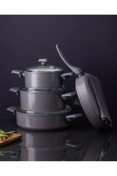 Nano Ceramic 7-Piece Cookware Set