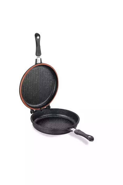  Duplo Кръгъл тиган  см с черен капак