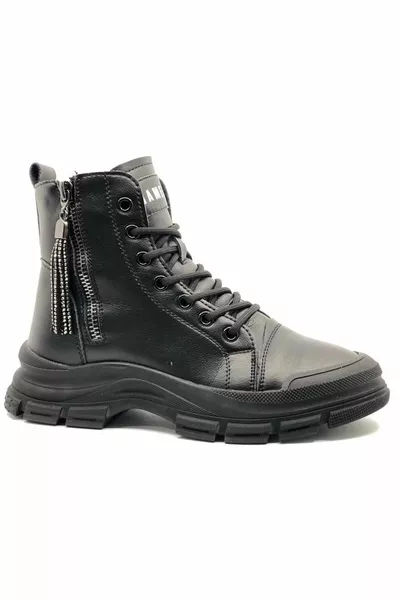 Gamelu Neptune Memory Rubber Antislipzool Dames Laarzen ZWART