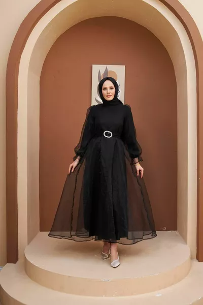 Magnolia Evening Dresses - Black