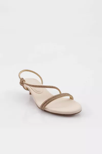 Robes de soirée brodées de corde de pierre à talons courts pour femmes