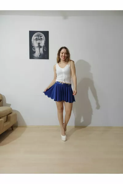 MINIGONNA SVASATA CON PARTI