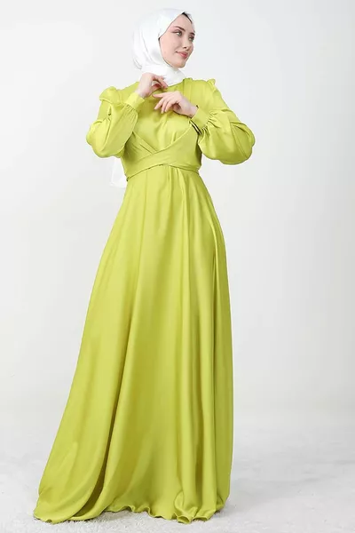 الصليب حزام مساء اللباس النفط الأخضر