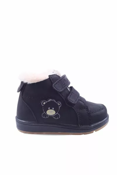 Papuç Sepeti  Unisex kinder binnenwol snowboots met thermozool