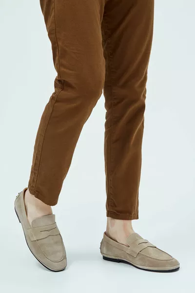 Men's Genuine Leather Loafers   Erk Ayk 