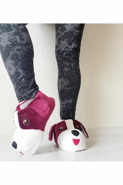 Кучешка фигура Пухкава зимна къща Понтон