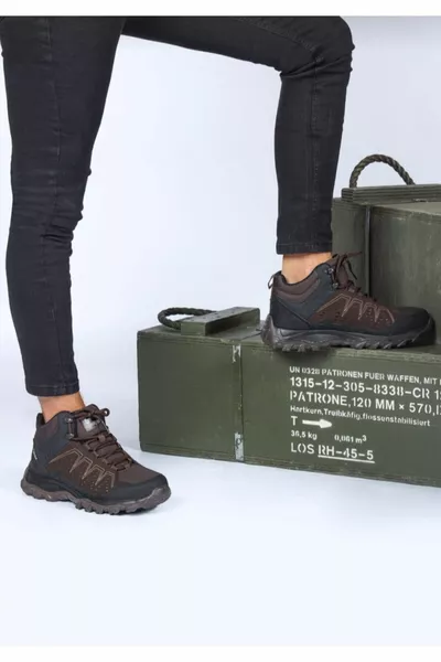 Полный ортопедический толстый цокольный загар Автодор Мужские ботинки 