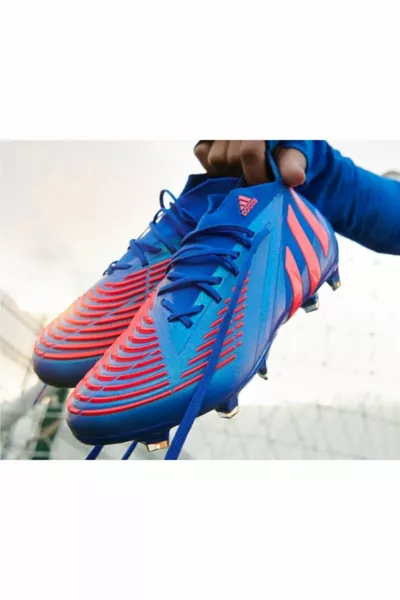 Predator Edge.1 Fg Heren Gras Voetbalschoen  Blauw