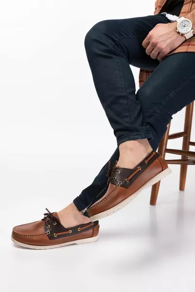 جلد طبيعي ، كونفورت بارد ، داخلي وخارجي ٪ أحذية جلدية