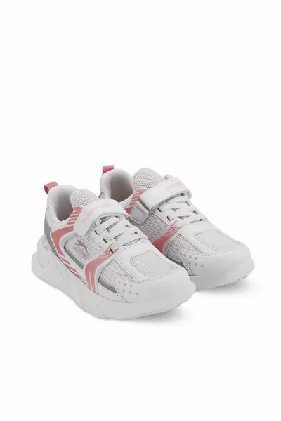 كيندال حذاء رياضي للبنات أبيض / وردي