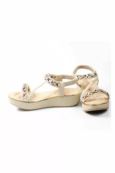 -3 gewatteerde sandalen voor dames met zoolstenen