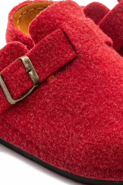 Manu Pantofole da Casa Uomo Rosso /